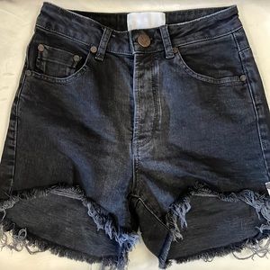 ONE TEASPOON Black High Waist Bonitas